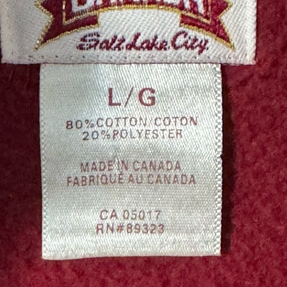SOLD ROOTS Canada Sweatshirt Zip Vintage Y2K Olympics Salt Lake City Utah Mens - Picture 11 of 11